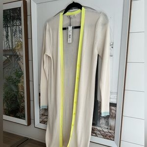 Alice + Olivia Ribbed Duster L